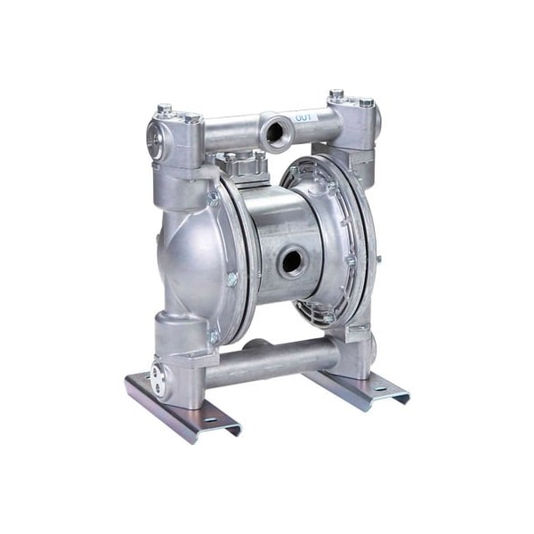 Matrix Management Prolube 44740 Air Operated Double Diaphragm Pump, 1-Inch Pump Inlet/Outlet, Aluminum Casing, Hytrel AODD/0-1/BAH/N - main
